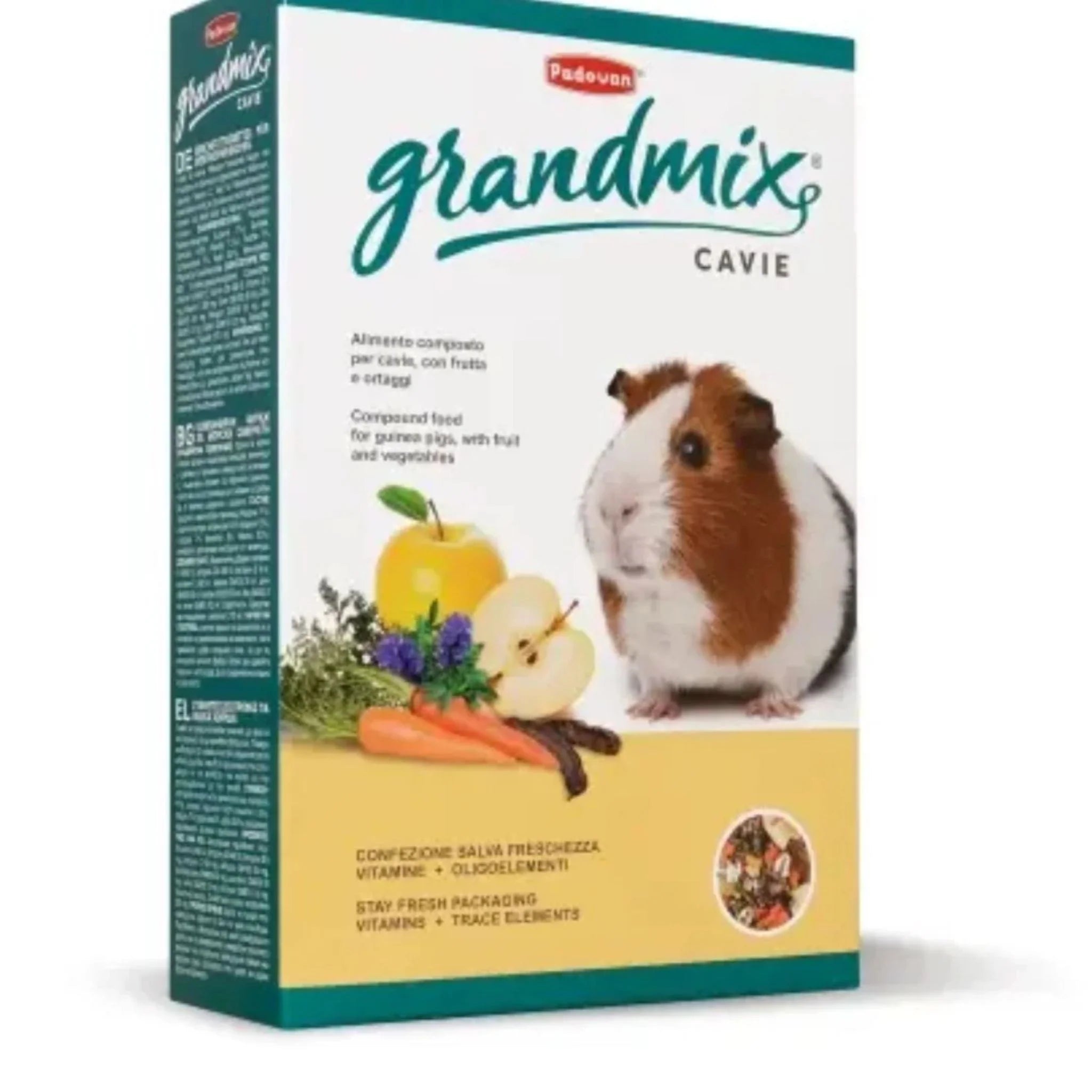 Padovan Grand Mix Cavie – Alimento Completo para Porquinhos-da-Índia