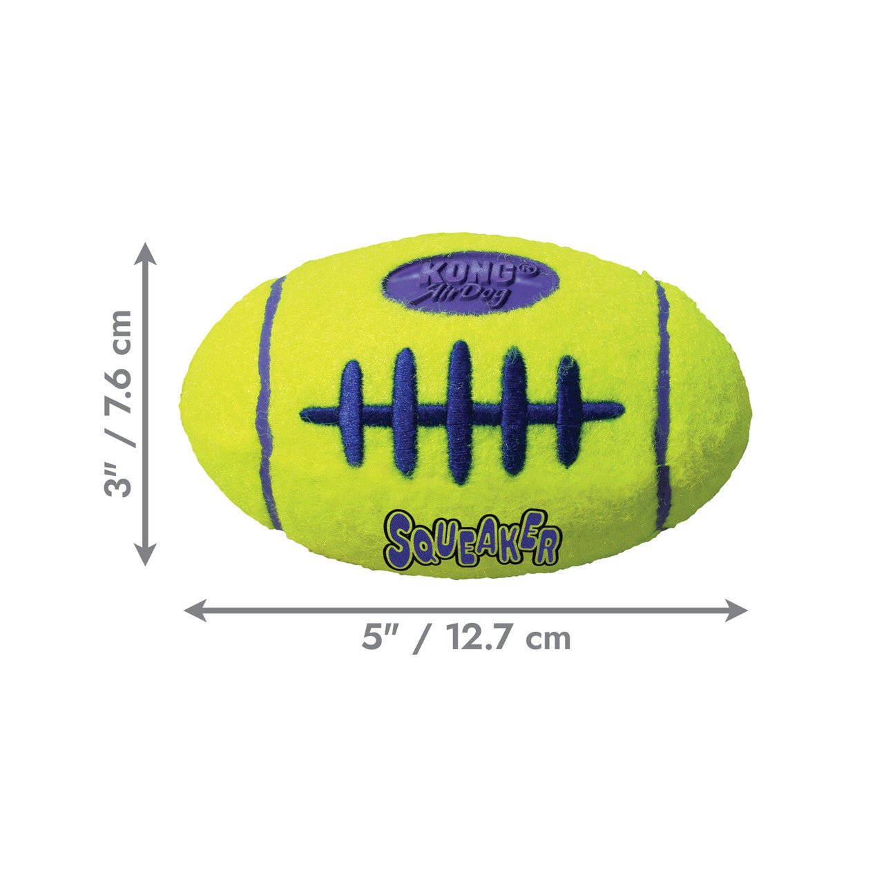Kong airdog squeaker football