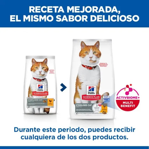 Hills Science Plan Sterilised Mature Adult 7+ Cat with Chicken | 1.5 kg