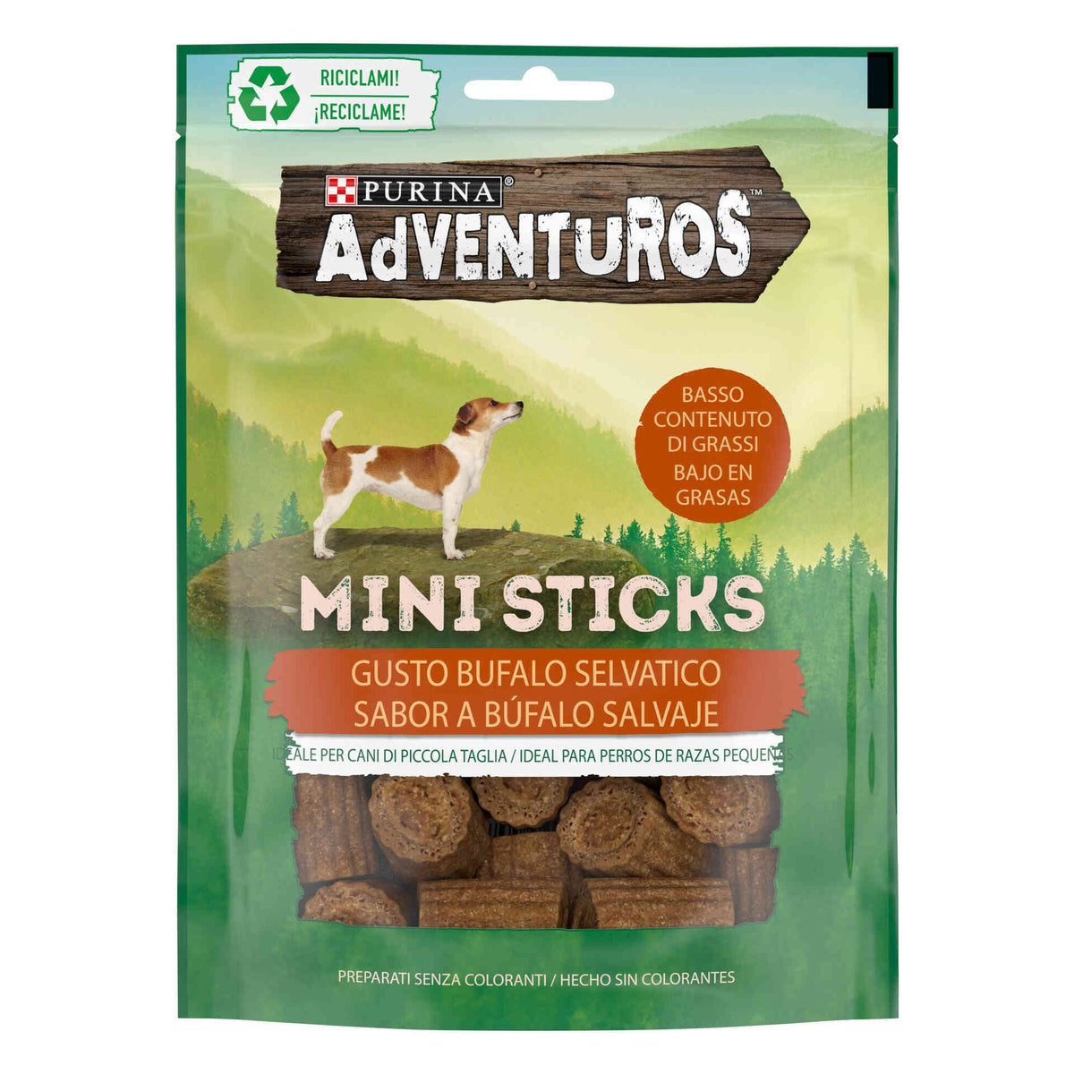 Purina Adventuros Mini Sticks Bufalo - 6x90 g - DOGGIE STORE