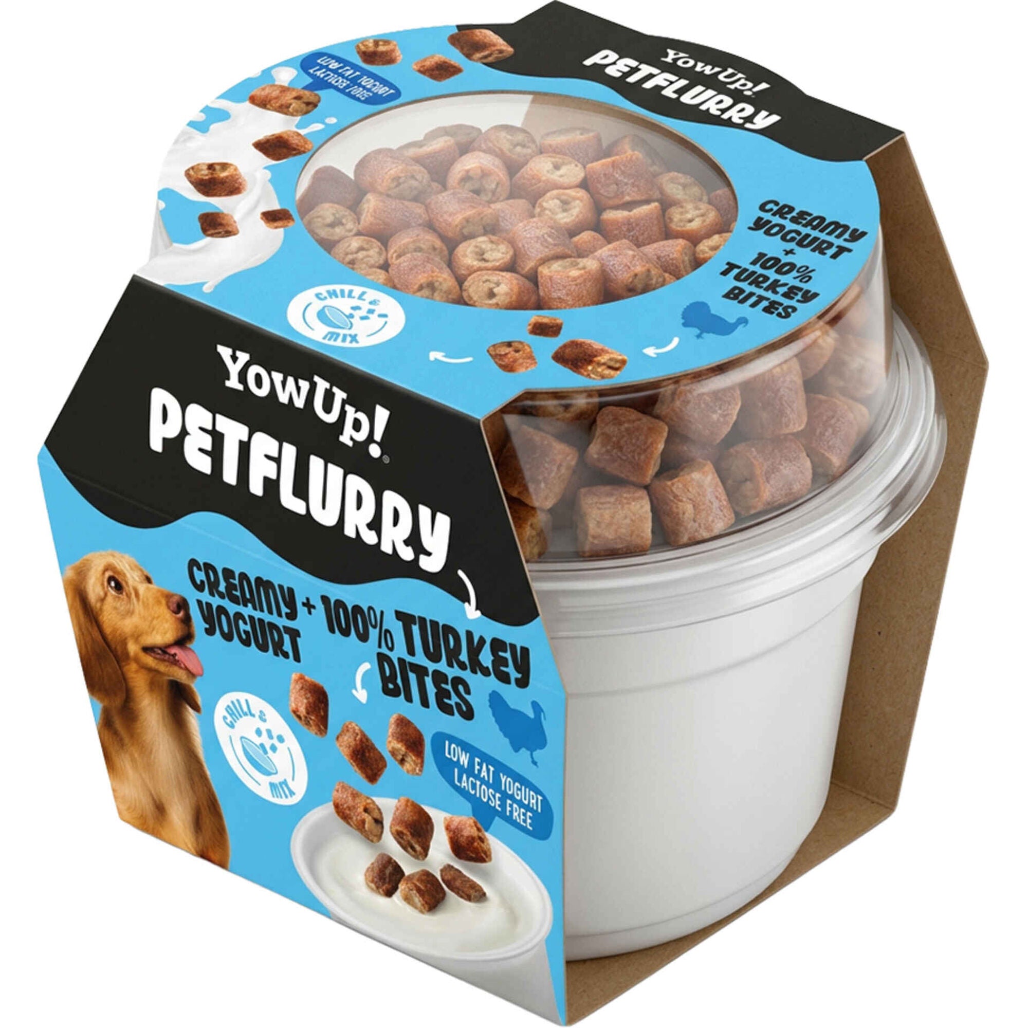 Lactose-Free Natural Yoghurt for Dogs - 3x115 gr.