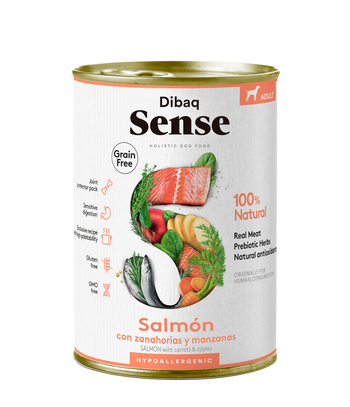 Húmido Dibaq Sense Salmão - DOGGIE STORE