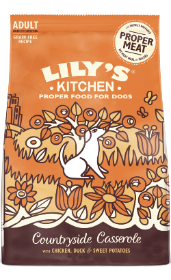 Lilys Kitchen Dog Adult Countryside Casserole with Chicken, Duck and Sweet Potatoes | 2,5 kg