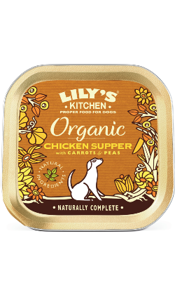 Lilys Kitchen Dog Organic Chicken Supper | Wet (Terrina) | 11 x 150 g