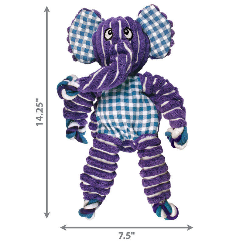 KONG Floppy Knots – Elefante de Peluche com Cordas