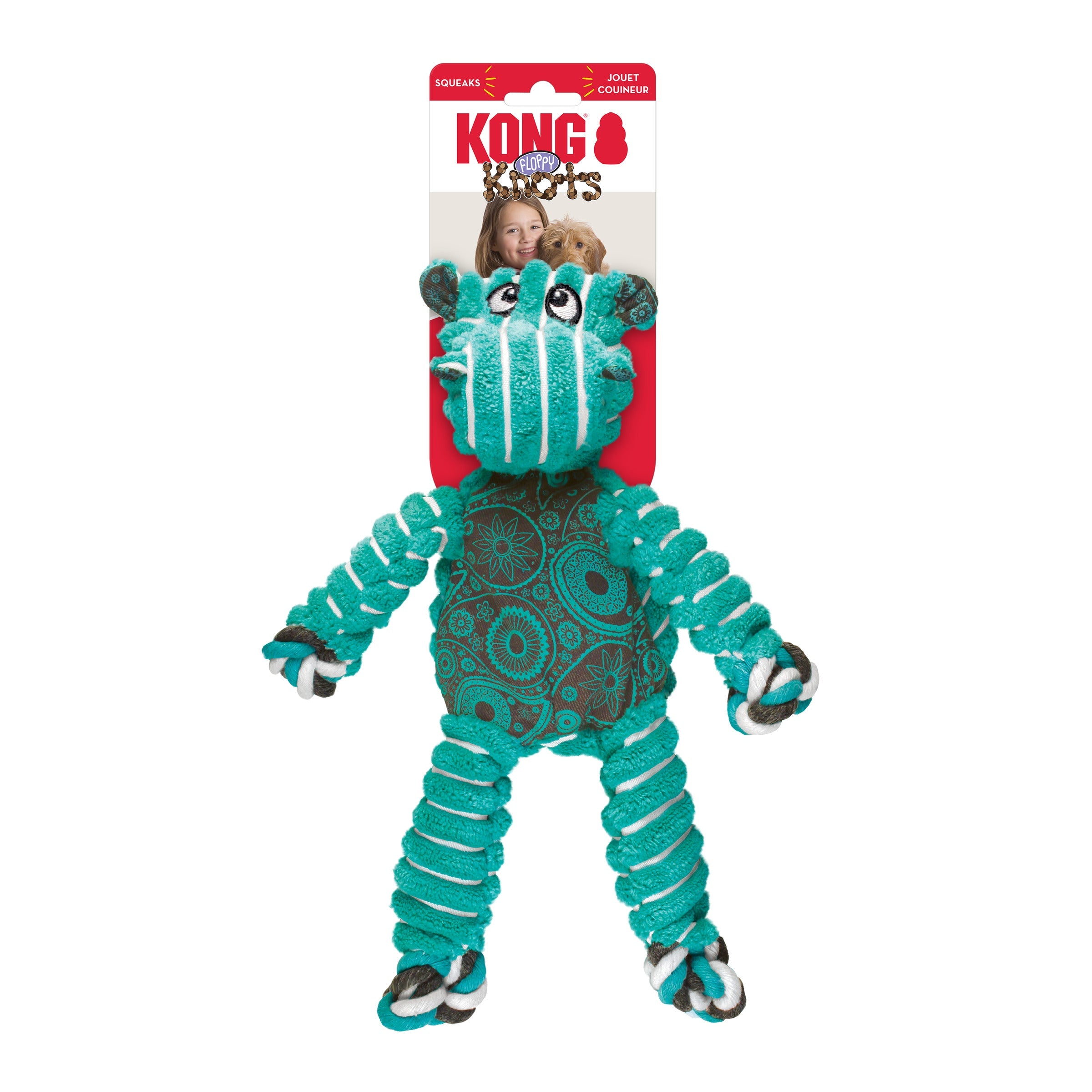 Kong Floppy knots | Hipopótamo