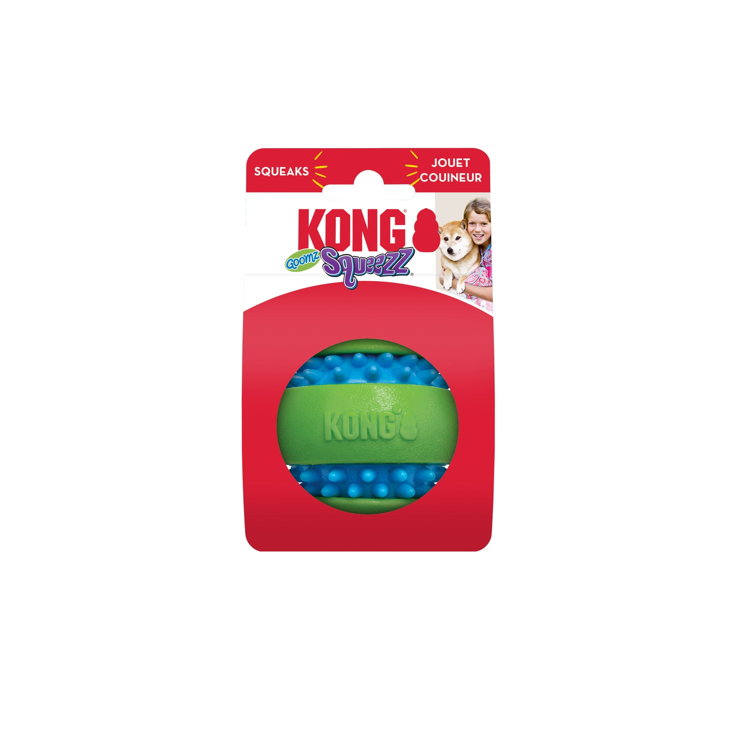 KONG SQUEEZZ BOLA GOOMZ
