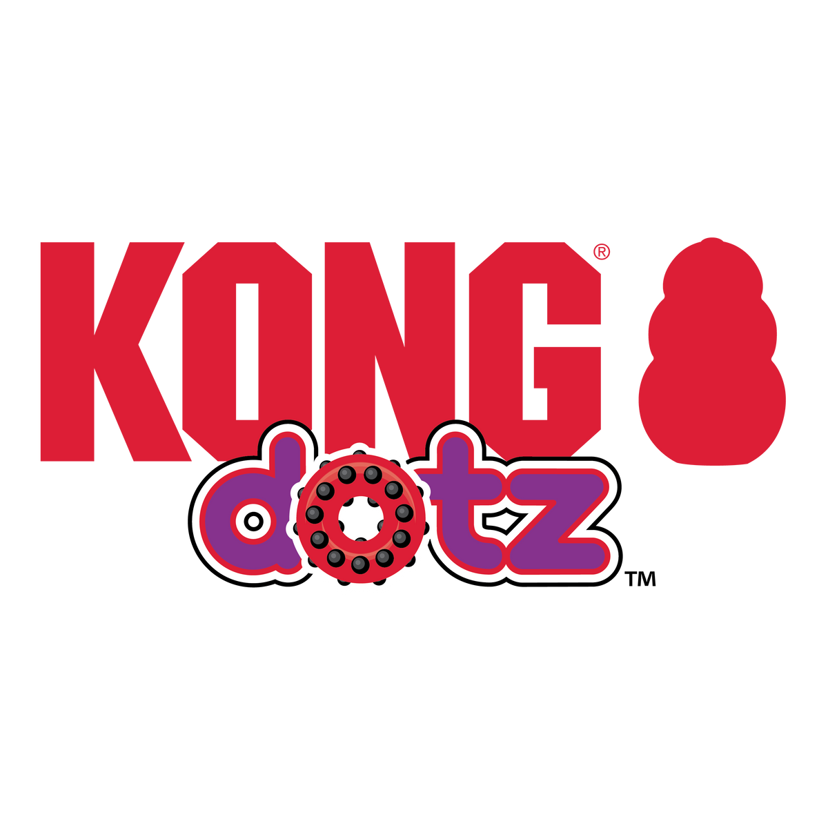 Kong Dotz Circle dog teether
