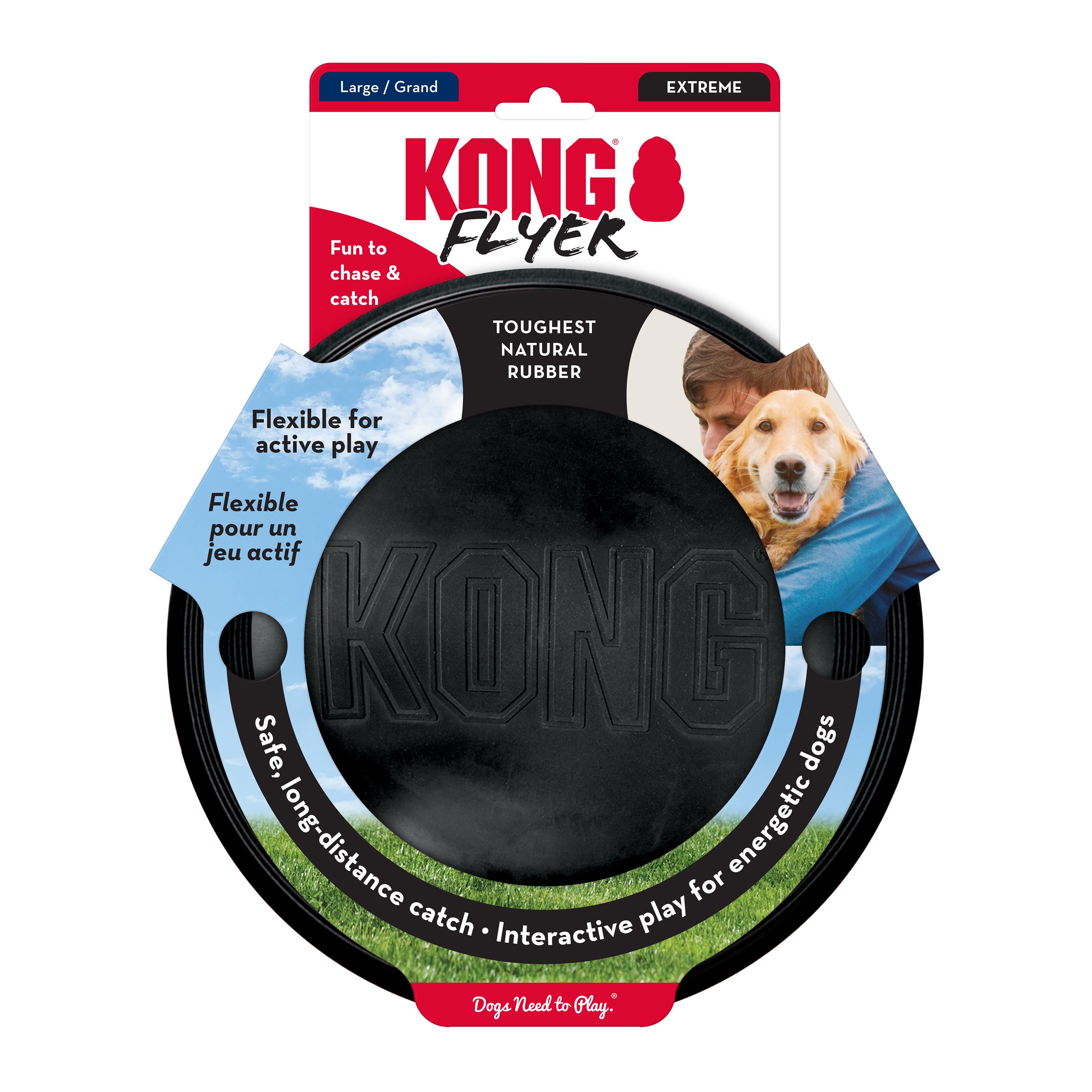 KONG Extreme Flyer Frisbee para perros