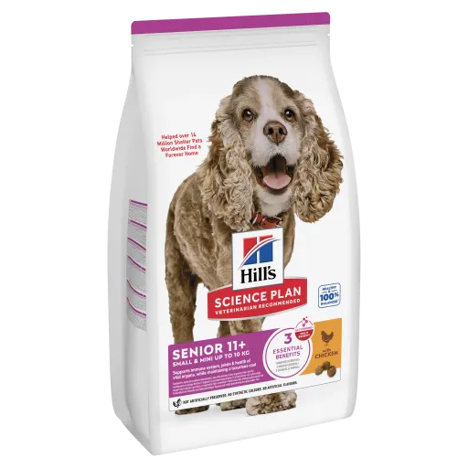 Hills Science Plan Dog Small & Mini Senior 11+ with Chicken | 1.5 kg