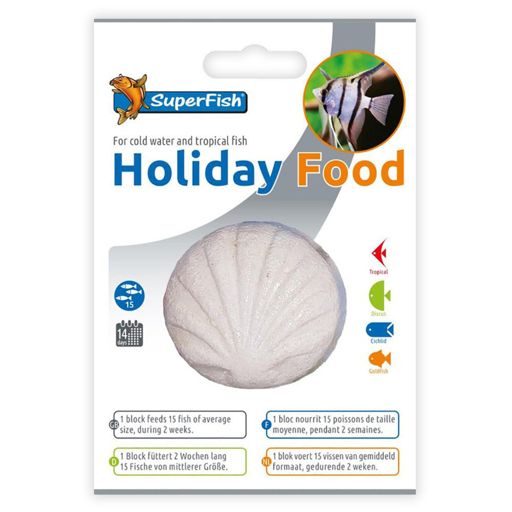 Alimento de férias para peixes - SuperFish