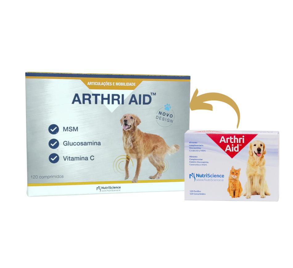 Vitaminas NutriScience Arthri Aid 120 Comprimidos