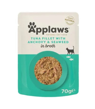 Applaws - Ração húmida para gatos | Atum com Anchovas