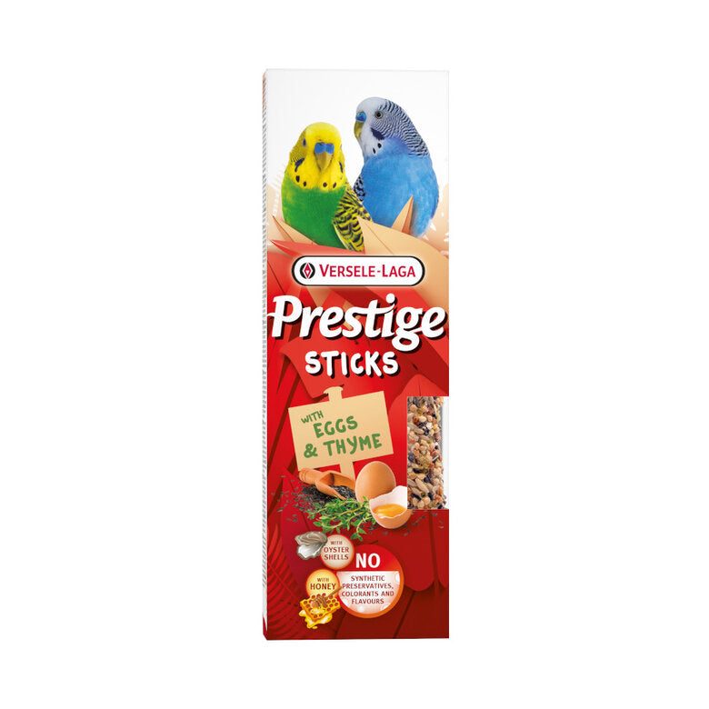 Prestige Sticks Ovos e Tomilho para Periquitos 60g
