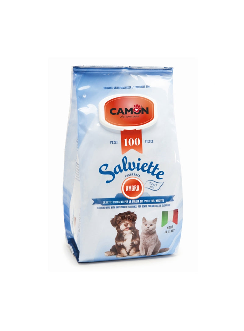 Toallitas con clorhexidina para mascotas Natural Dema