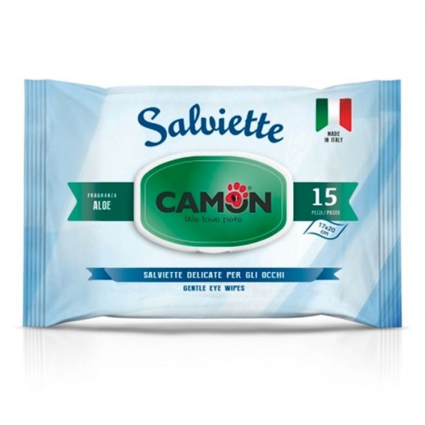 Camon Toalhetes Húmidos Para Olhos Aloe