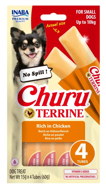 Churu Terrine para cães de pequeno porte com menos de 10 kg | Frango