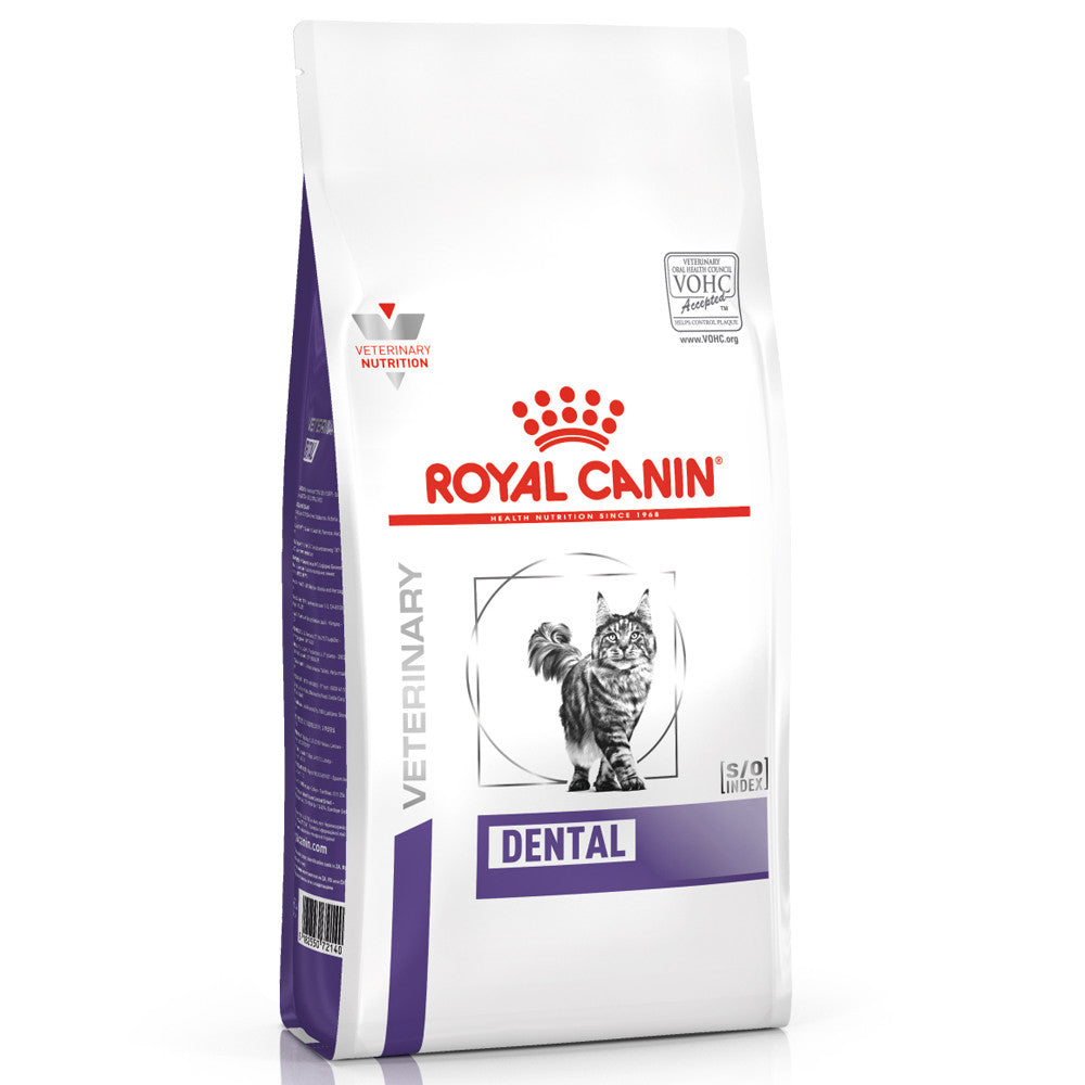 Royal Canin® Veterinary Dental – Ração para Gatos Adultos com Sensibilidade Bucodentária