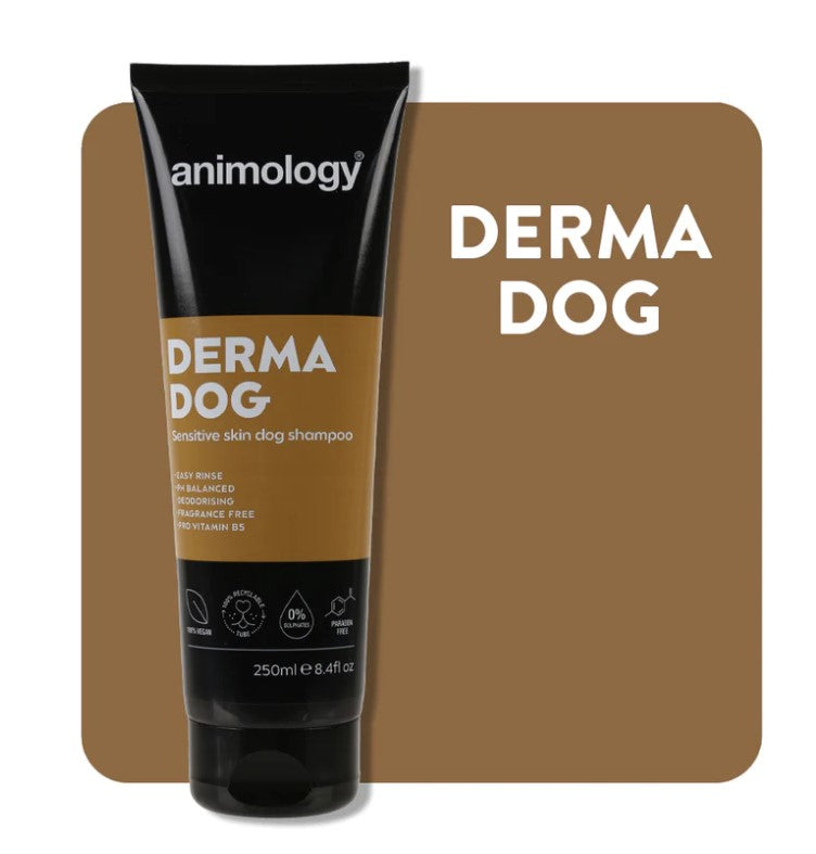 Animology Derma Dog – Champô para Cães com Pele Sensível | 250ml