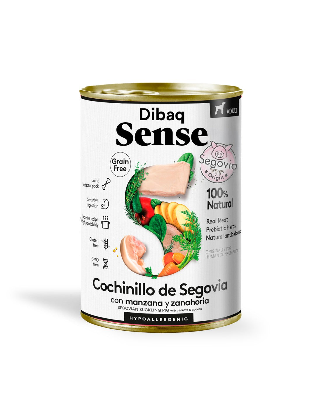 Húmido Dibaq Sense Grain Free | Leitão de Segóvia