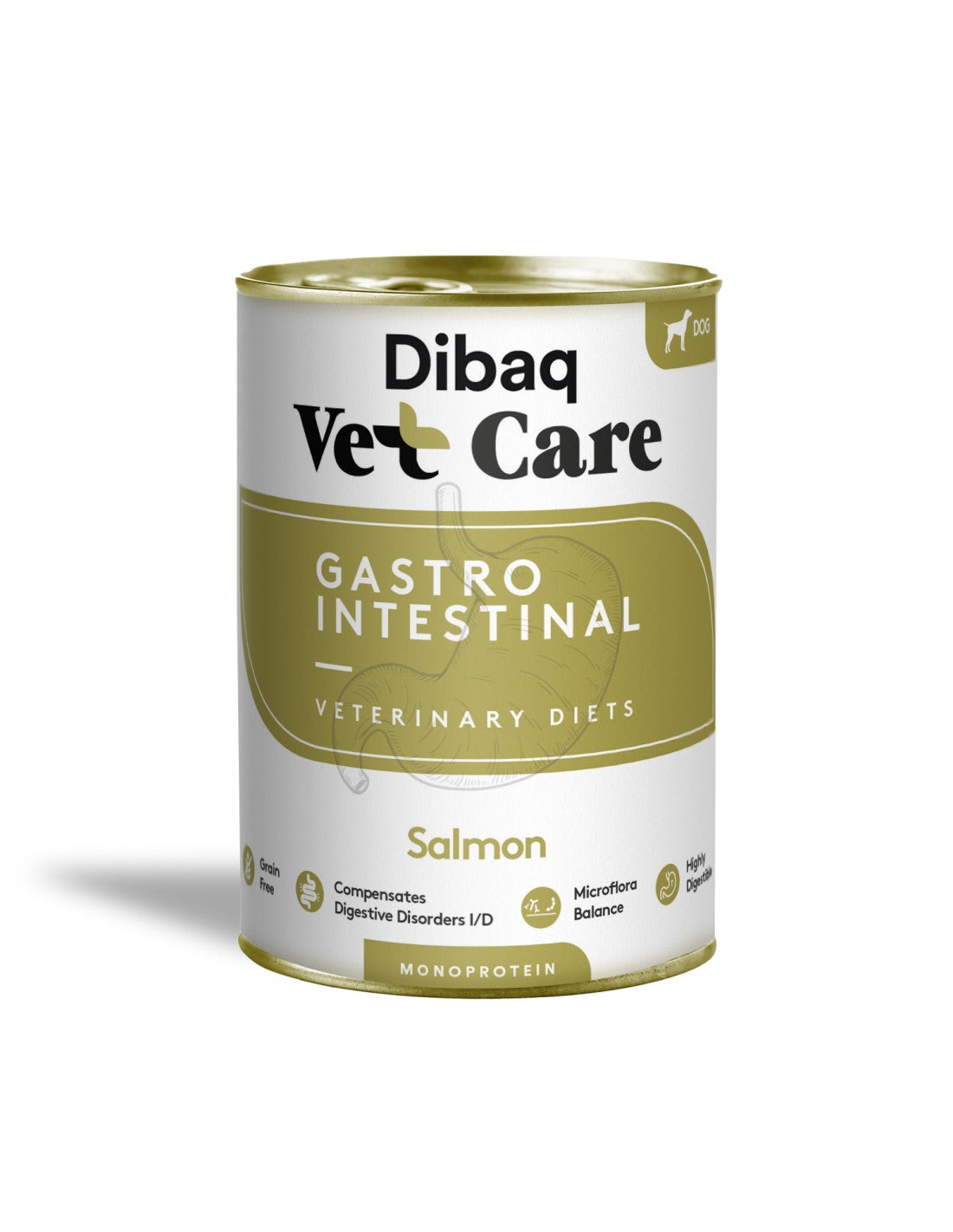 Dibaq Vet Care Dog Gastrointestinal Salmão 380gr