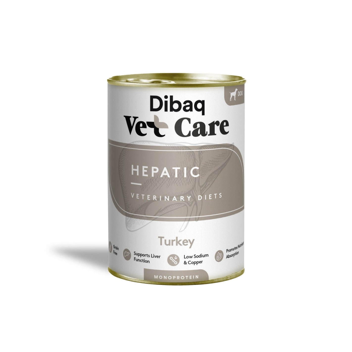 Dibaq Vet Care Dog Hepatic 380gr