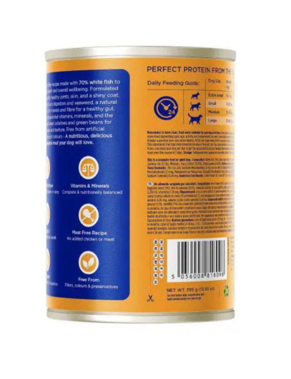 Comida húmeda para perros Petfield | Cordero y pera 400g