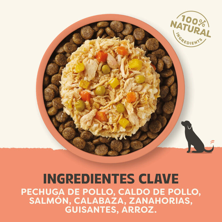 Applaws - Taste Toppers em caldo | Frango, Salmão e Vegetais