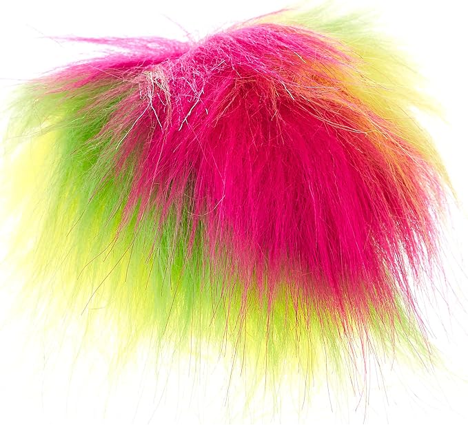 Brinquedo para Gato Furry Ball Fluffy Ball com Catnip - Rosa