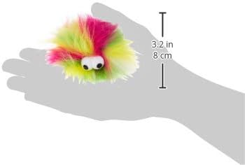 Brinquedo para Gato Furry Ball Fluffy Ball com Catnip - Rosa