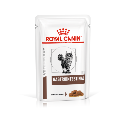 Royal Canin® Veterinary Gastrointestinal – Alimento Húmido para Gatos Adultos com Sensibilidades Gastrointestinais