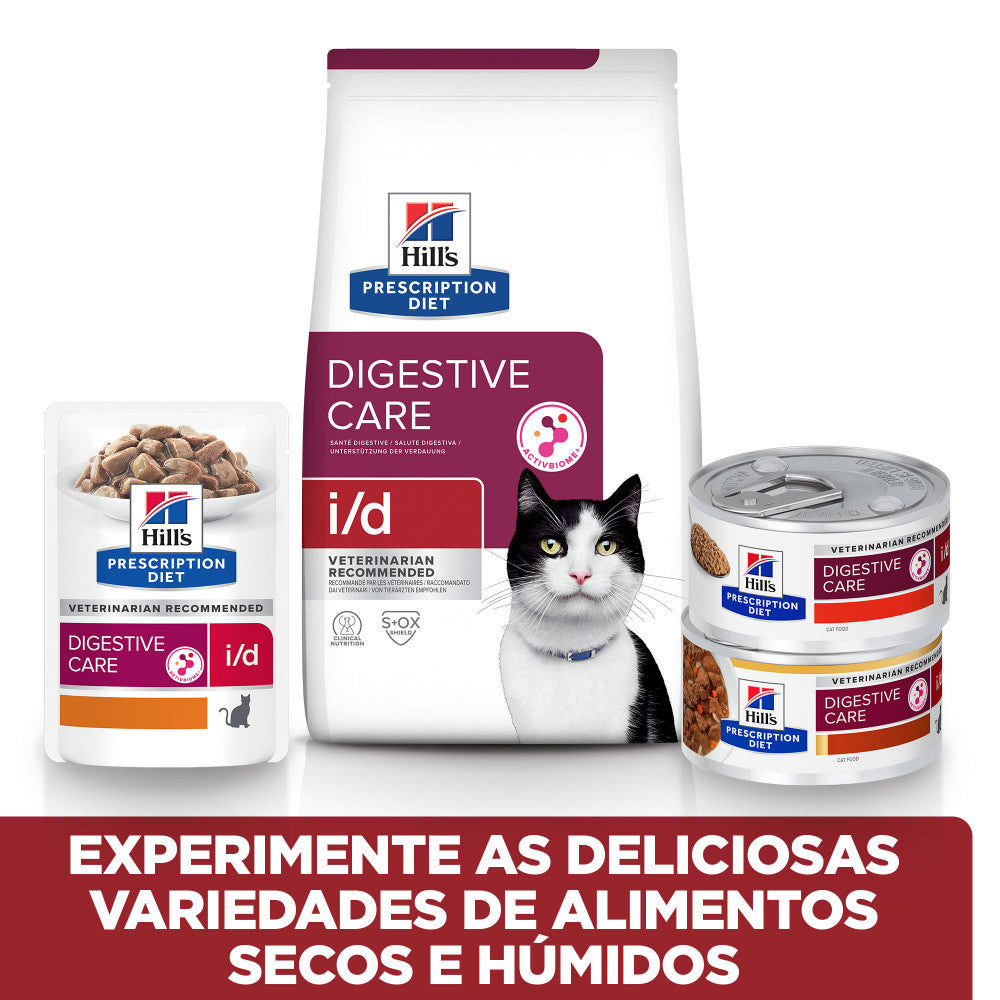 Hill's PD Digestive Care i/d - Ração seca para gato com problemas digestivos 1,5 Kg