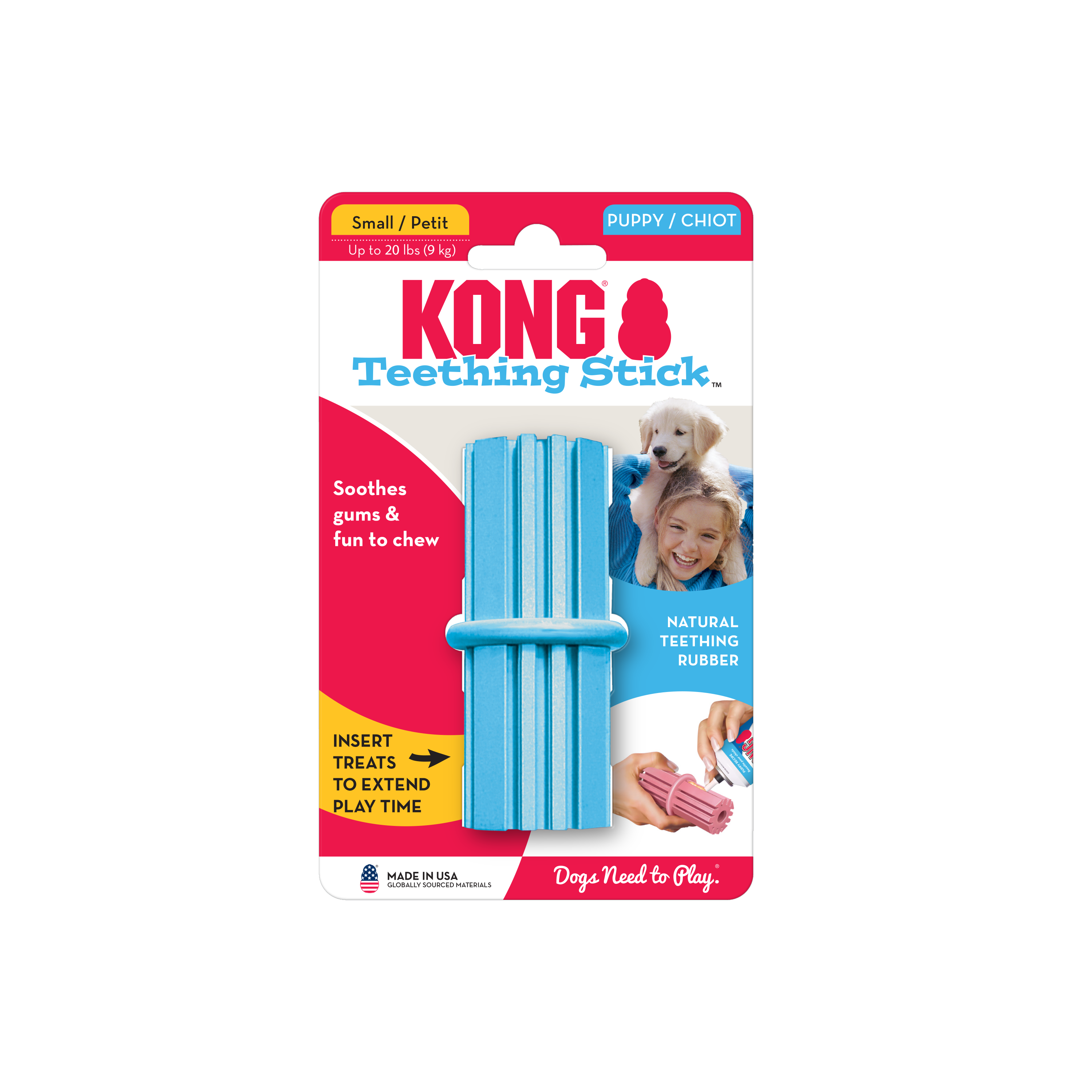 Palillo de dentición Kong Puppy