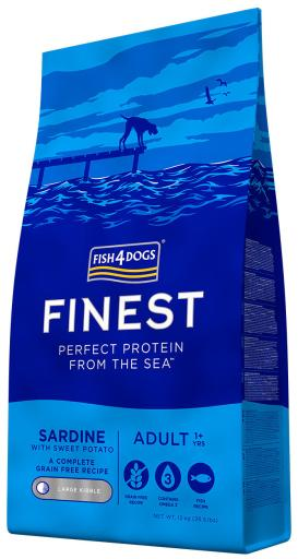 Fish4Dogs Finest Dry Adult Sardine & Sweet Potato Dog Food