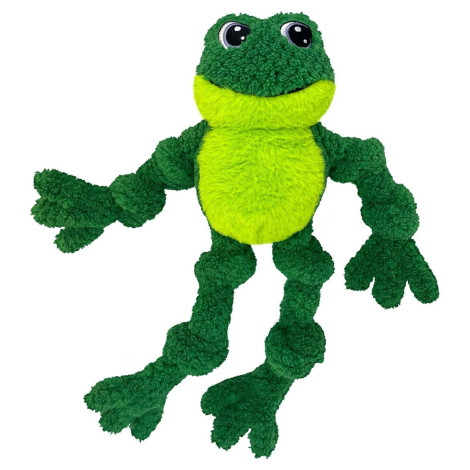 KONG Knots Frog - Boneco resistente para cão