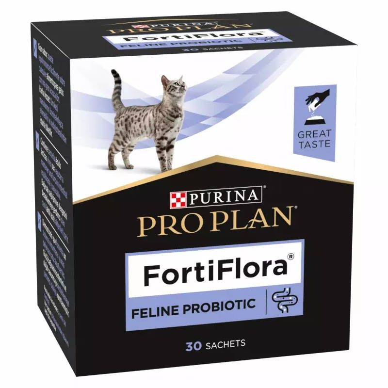 Pro Plan Fortiflora probiótico para gato | 30 saquetas de 1 g