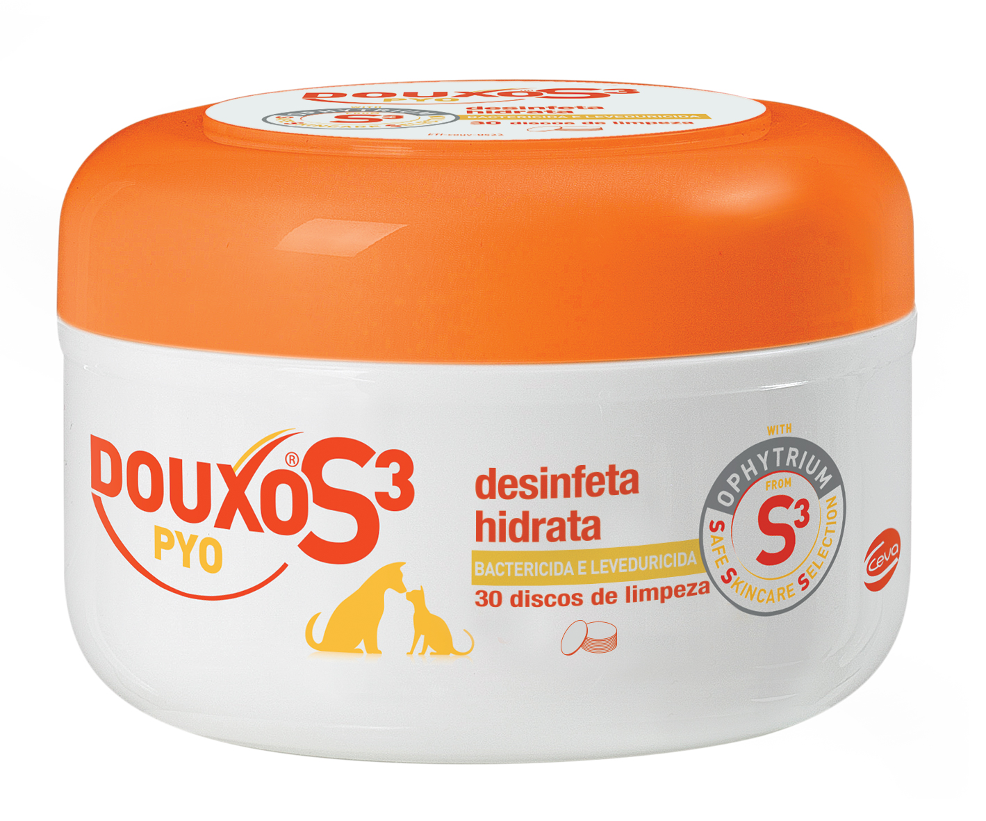 Douxo Pyo Algodão Desinfetante para cães e gatos | 30un