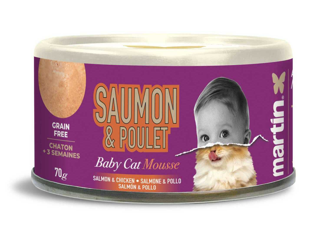 Martin Stewed Chicken & Ham - For Cat - 70g