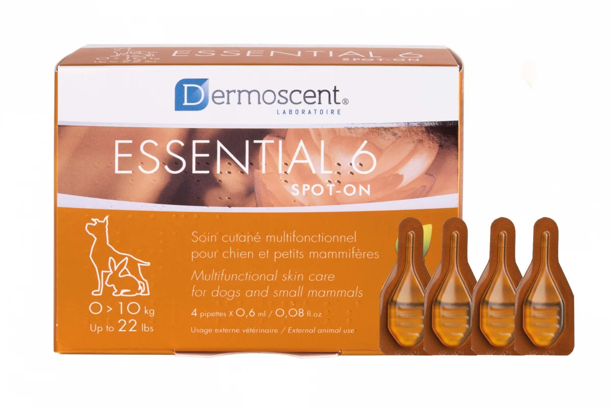 Dermoscent Essential 6® Spot-On para Cães 4 Pipetas