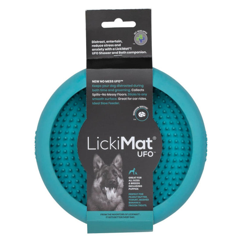 LickiMat UFO – Tapete Interativo com Ventosas para Cães