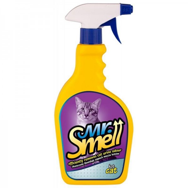 Mr. Smell – Spray Removedor de Odores de Urina de Gato (500 ml)