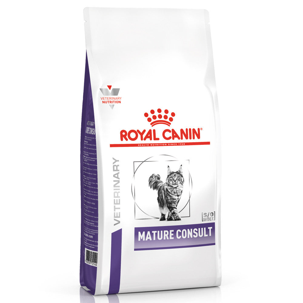 Royal Canin® Veterinary Mature Consult – Ração para Gatos Adultos com mais de 7 anos