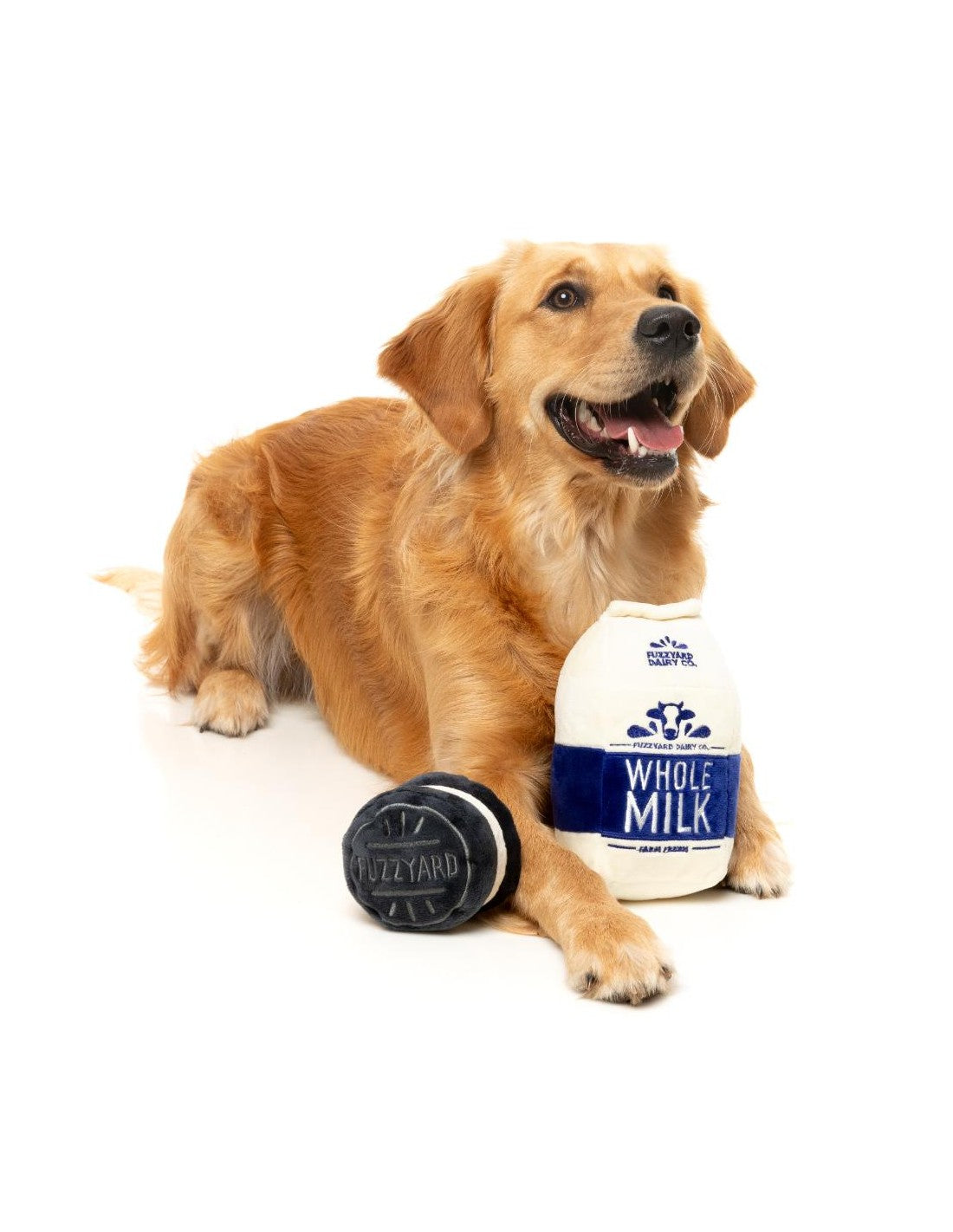 Brinquedo para Cão FuzzYard - Perfect Match - Milk & Cookie 2Pk