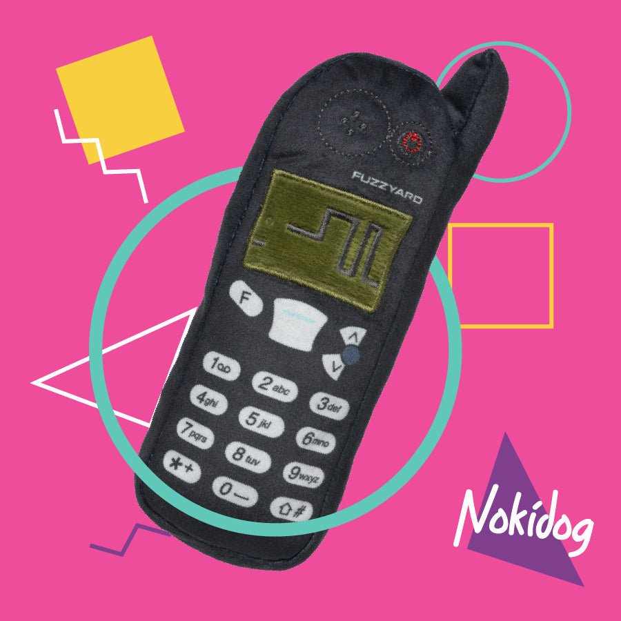 FuzzYard Peluche para Cão Retro – Nokidog