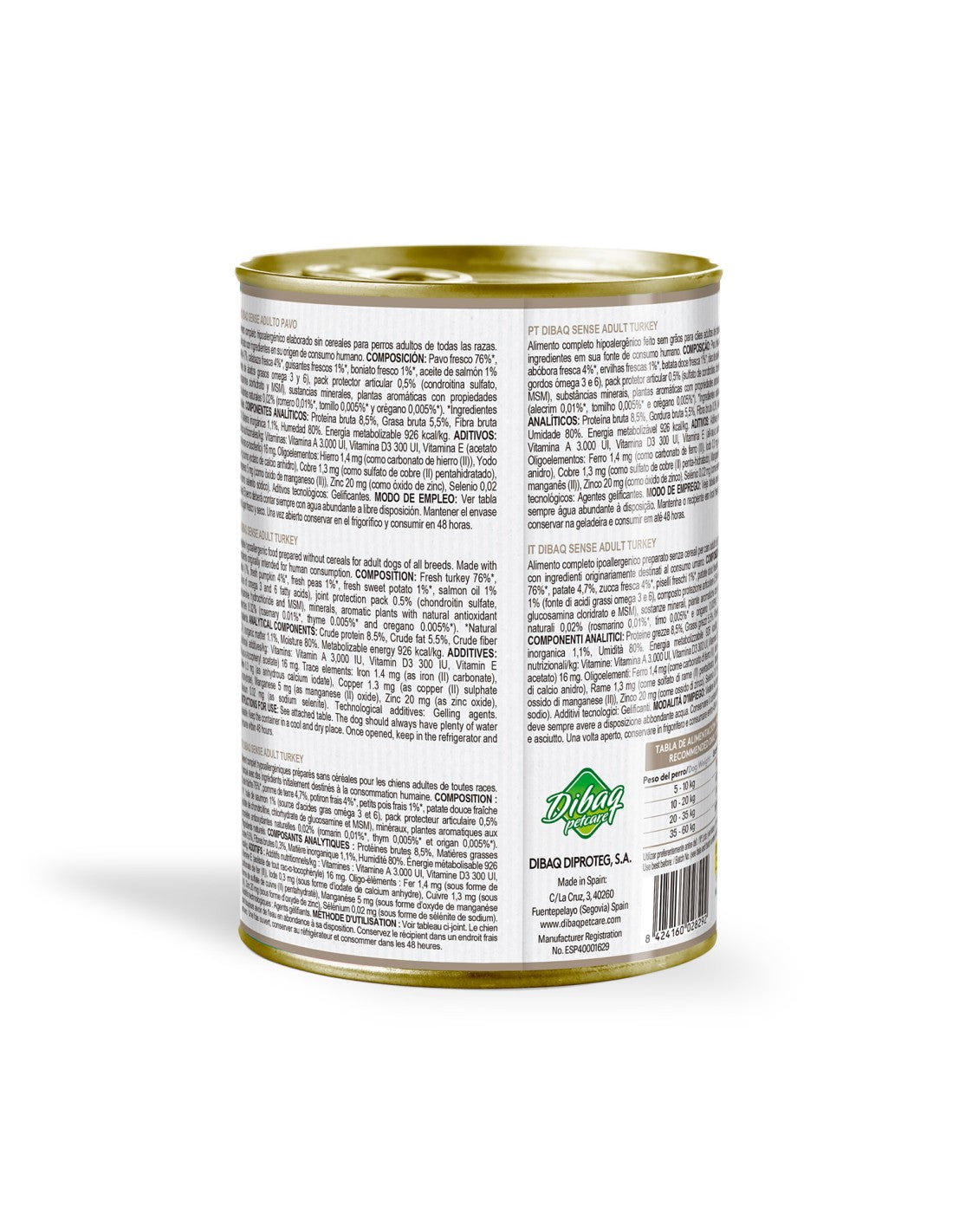 Dibaq Sense Duck & Turkey Wet Food