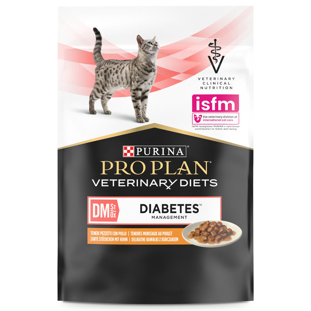 Pro Plan Veterinary Diets DM Diabetes Management - Wet food for cats with diabetes 85g