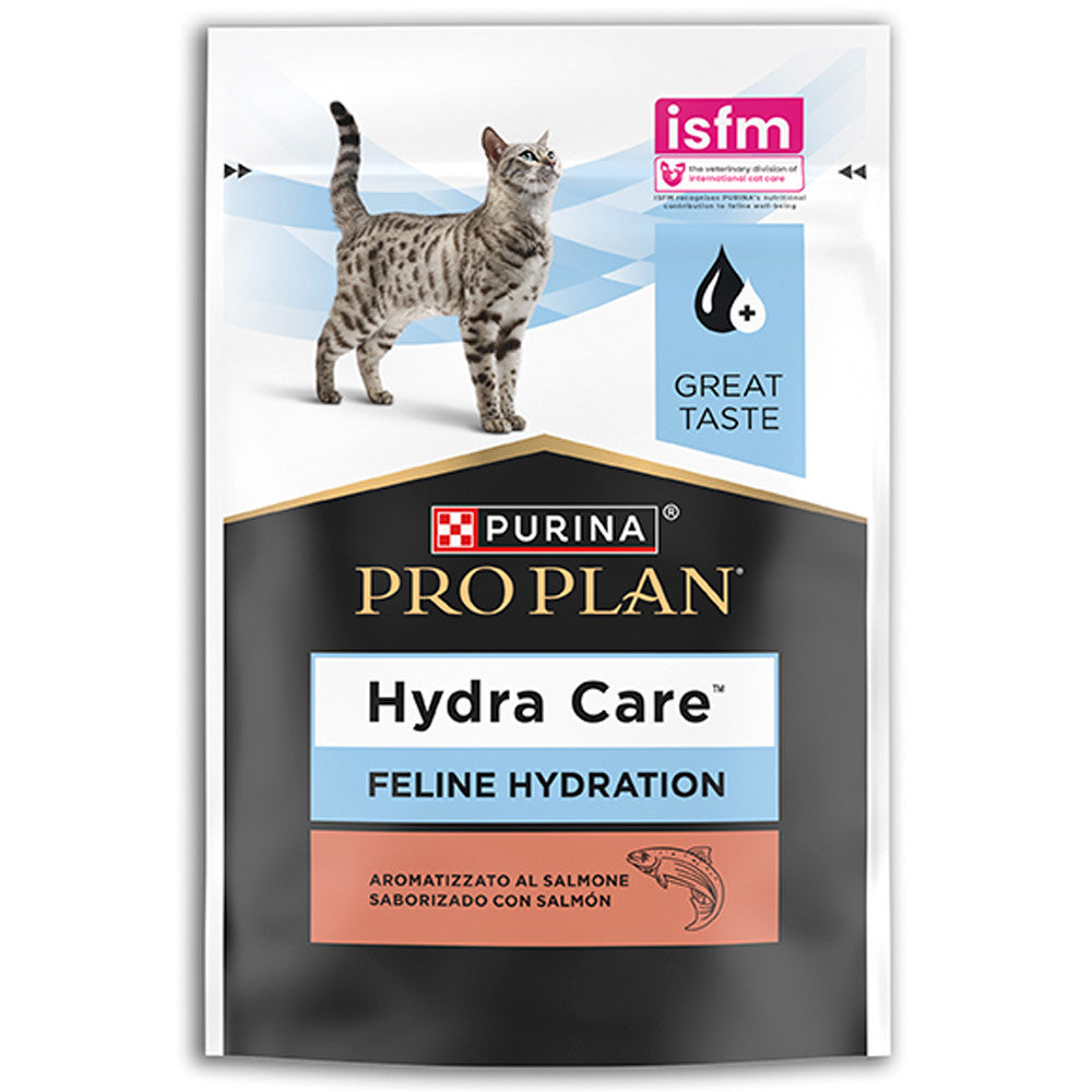 Pro Plan VD Hydra Care - Alimento húmido complementar para gato adulto para maior hidratação - Salmão 75g