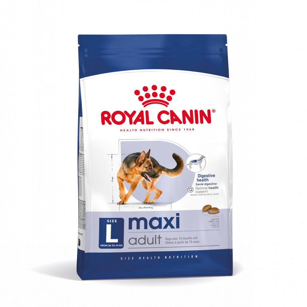 Royal Canin Dog Maxi Adult | 15 Kg - Ração seca para cão adulto de porte grande (26kg a 44kg)