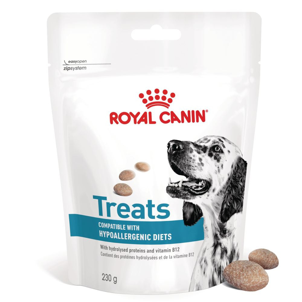 Royal Canin VET Treats Hypoallergenic - Snacks para cão com alergias alimentares 230g