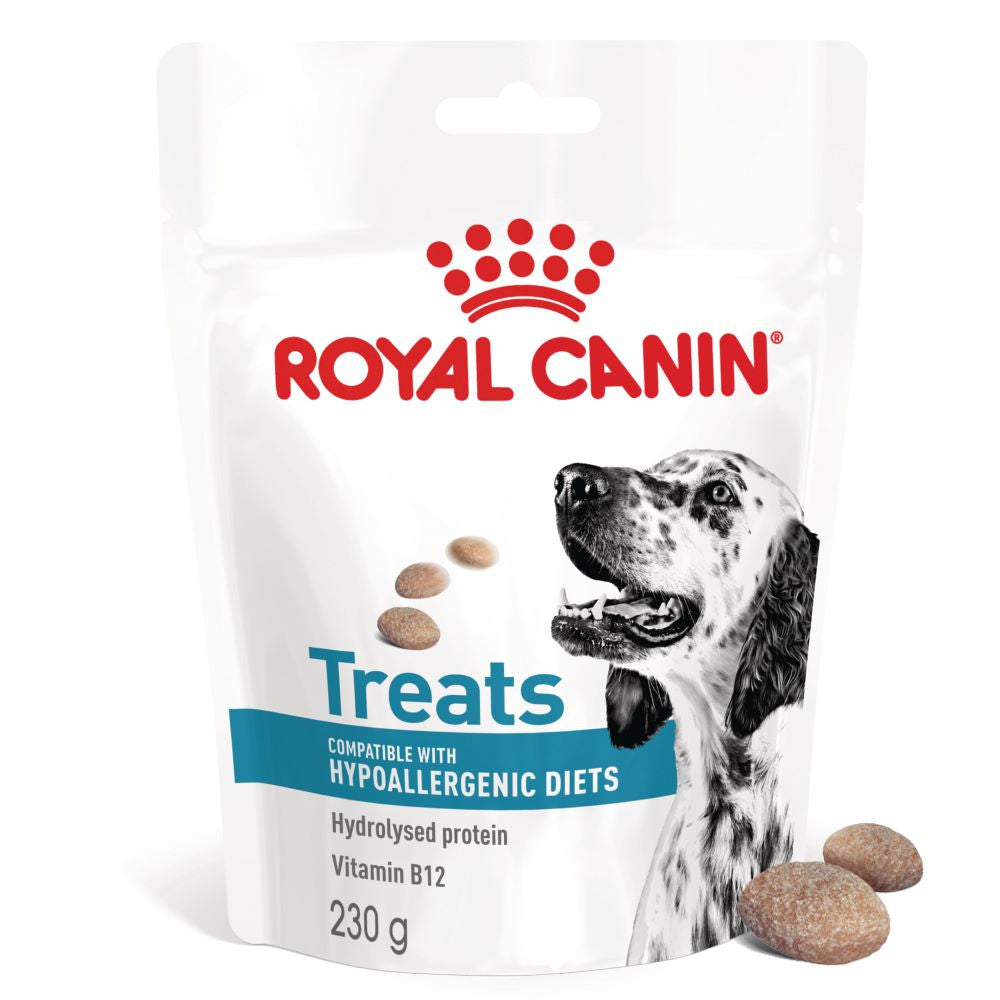 Royal Canin VET Treats Hypoallergenic - Snacks para cão com alergias alimentares 230g
